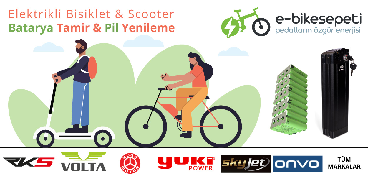 elektrikli bisiklet batarya tamir pil yenileme