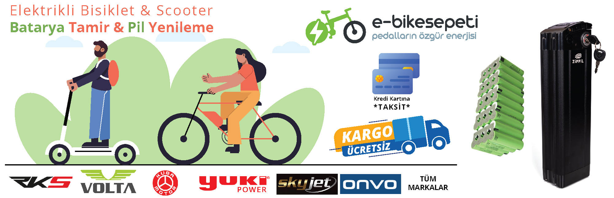 elektrikli bisiklet batarya pil tamir yenileme