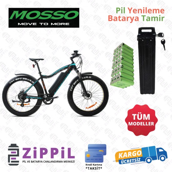 Mosso Elektrikli Bisiklet Batarya Tamir Pil Yenileme