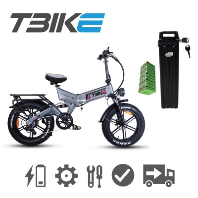 T-Bike Elektrikli Bisiklet Batarya Tamir Pil Yenileme