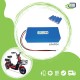 Motolux F4 LiFePO4 Güçlendirilmiş Batarya Akü