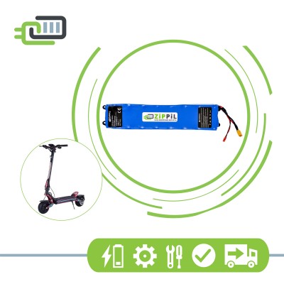 Mukuta 9 Scooter Güçlendirilmiş Batarya