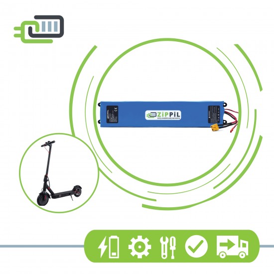 Nitro E-9 Plus Scooter Güçlendirilmiş Batarya