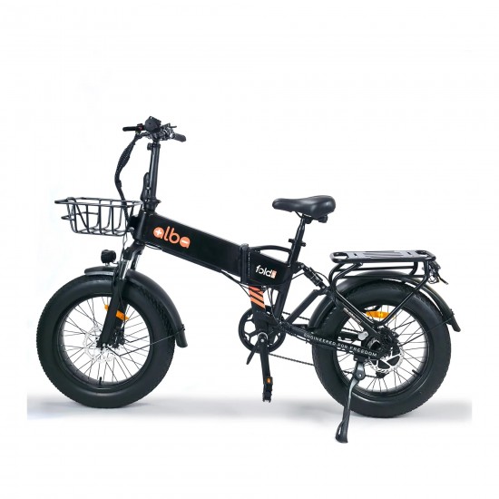 Alba Fold 3 250W 48V 10Ah 25 Km/h Siyah