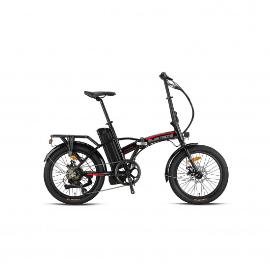 Elektrone Pacific 250W 36V 10,4Ah 25 Km/h Siyah Kırmızı