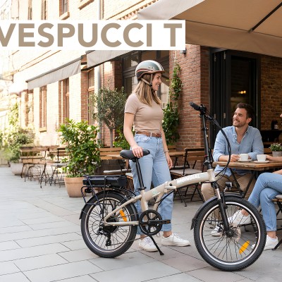 Mondial Vespucci T 250W 36V 7,8Ah 25 Km/h Bej