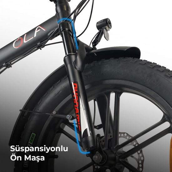 OLA Electrofold EFB3 250W 36V10,4Ah 25 Km/h Siyah