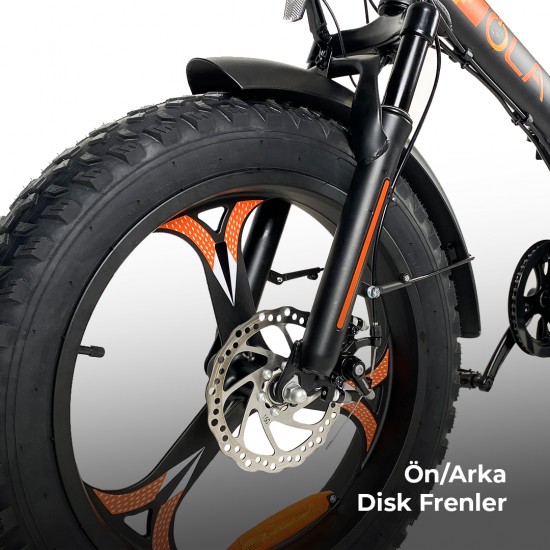 OLA Electrofold EFB5 250W 36V10,4Ah 25 Km/h Siyah