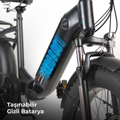OLA Electrofold EFD1 250W 36V10,4Ah 25 Km/h Siyah