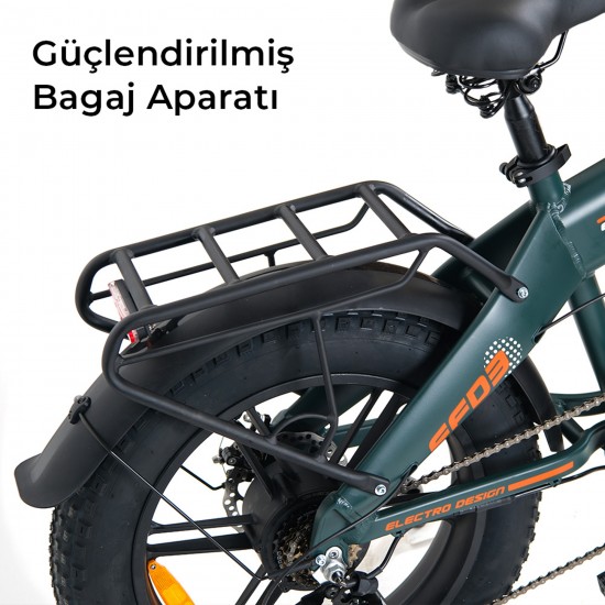 OLA Electrofold EFD3 250W 36V10,4Ah 25 Km/h Siyah