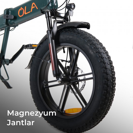 OLA Electrofold EFD3 250W 36V10,4Ah 25 Km/h Siyah