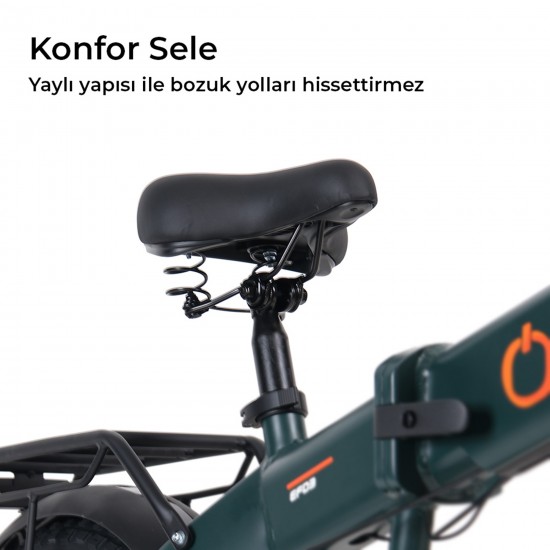 OLA Electrofold EFD3 250W 36V10,4Ah 25 Km/h Siyah