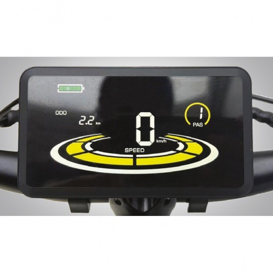 Skyjet Robusto 250W Hupo 48V13Ah 25 Km/h Siyah