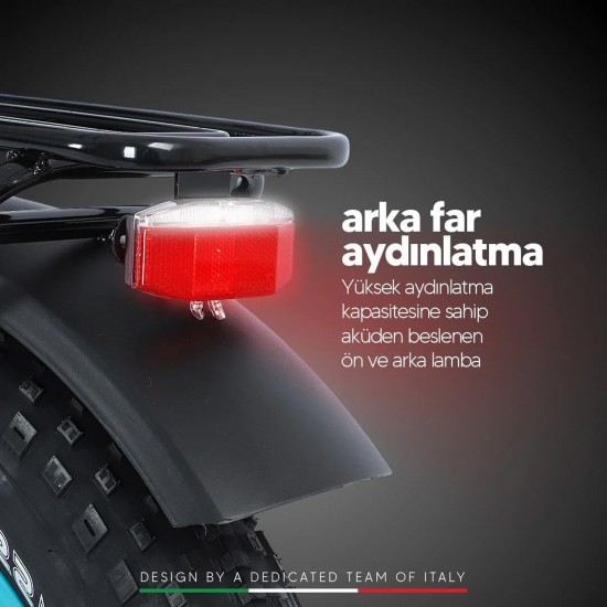 Strada E-Bro 250W 36V 10,4Ah 25 Km/h Black Red