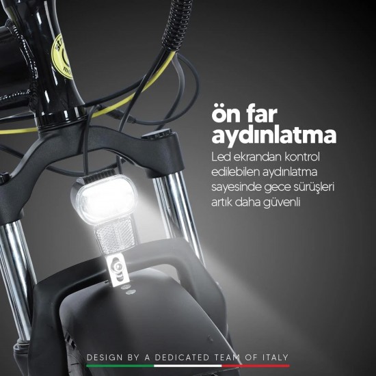 Strada E-Bro 250W 36V 10,4Ah 25 Km/h Black Red