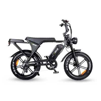 T-Bike V8 Pro 250W 48V 15Ah 25 Km/h Siyah