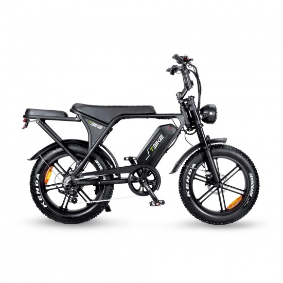 T-Bike V8 Pro 250W 48V 15Ah 25 Km/h Siyah