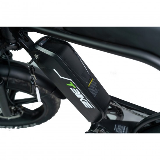 T-Bike V8 Pro 250W 48V 15Ah 25 Km/h Siyah