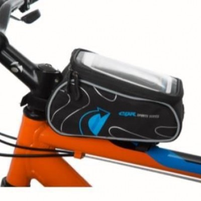 TEX Xbyc 842 Bisiklet Kadro Üstü Çanta Telefon Gözlü Mavi