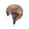 EB-ZN130-3 Deri Helmet Kahverengi