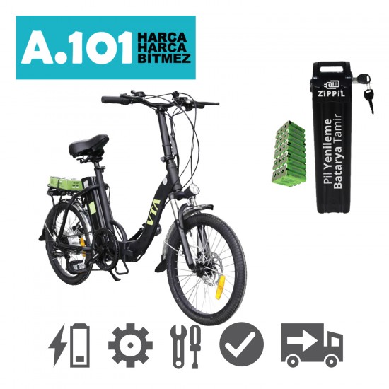 A101 Elektrikli Bisiklet Batarya Tamir Pil Yenileme