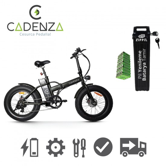Cadenza Elektrikli Bisiklet Batarya Tamir Pil Yenileme