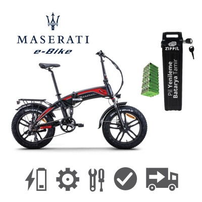 Maserati Electric Bicycle Battery Renew