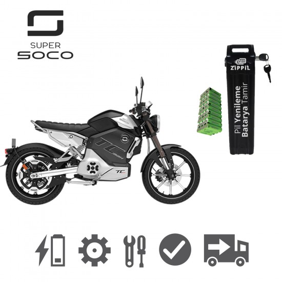Super Soco Electric Motocycle Battery Renew